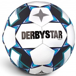 Training Bal Derbystar Apus TT Wit/Blauw - Maat 5