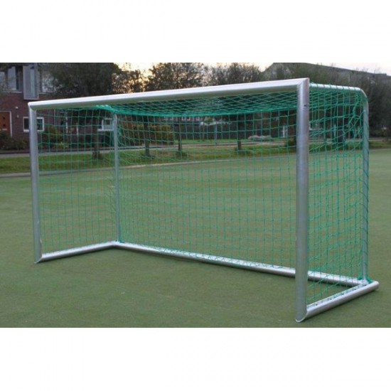 Set doelnetten voor voetbaldoelen 5,0 x 2,0 x 0,8 x 1,5 (4mm) - Groen